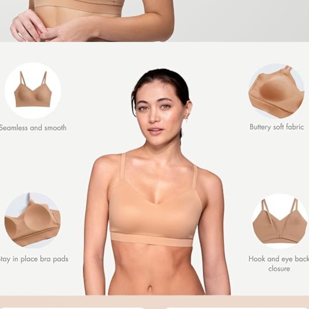 Floatly cozy adjustable bra comfortable wire-free - Picture 10 of 15